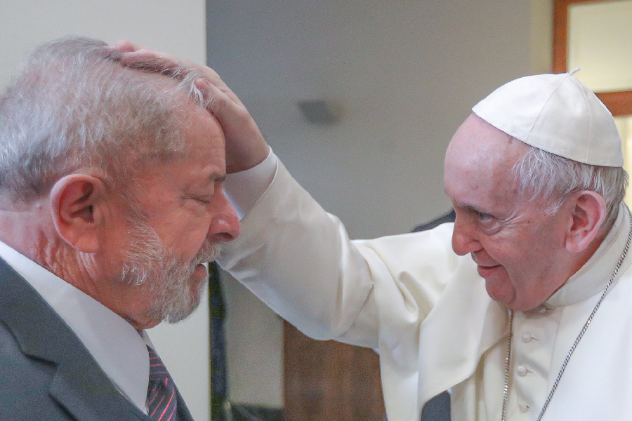 ‘o-mais-brasileiro-dos-argentinos’,-diz-lula-sobre-o-papa-francisco